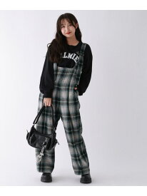 【SALE／40%OFF】キモウサスペンダーパンツ repipi armario レピピアルマリオ オールインワン・オーバーオール オーバーオール・サロペット グリーン ブラック【RBA_E】[Rakuten Fashion]