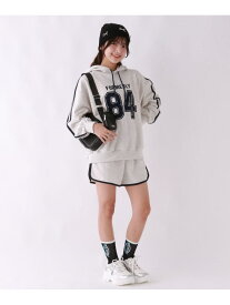 【SALE／20%OFF】ナンバリングセットアップ repipi armario レピピアルマリオ パンツ その他のパンツ グレー レッド ネイビー【RBA_E】【送料無料】[Rakuten Fashion]