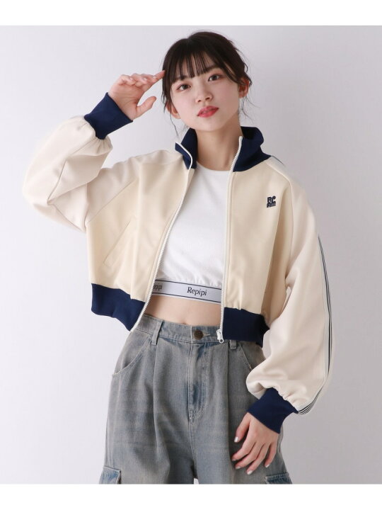 楽天市場】【SALE／30%OFF】ショートトラックジャケット repipi 