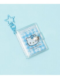 【HELLO KITTY】ミニシール帳チャーム repipi armario レピピアルマリオ ファッション雑貨 チャーム・キーチェーン レッド ブルー[Rakuten Fashion]