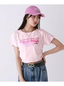 【SALE／20%OFF】ハクプリントチビTEE【接触冷感】 repipi armario レピピアルマリオ トップス カットソー・Tシャツ イエロー ピンク ブラック ホワイト【RBA_E】[Rakuten Fashion]