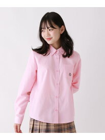 【卒服2026】ベーシックシャツ repipi armario レピピアルマリオ トップス シャツ・ブラウス ブルー ホワイト ピンク【送料無料】[Rakuten Fashion]