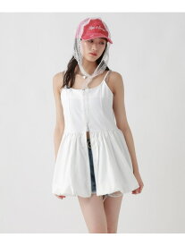 【SALE／30%OFF】【2way】キリカエバルーンミニワンピース repipi armario レピピアルマリオ ワンピース・ドレス チュニック ブラック ホワイト ブルー【RBA_E】【送料無料】[Rakuten Fashion]