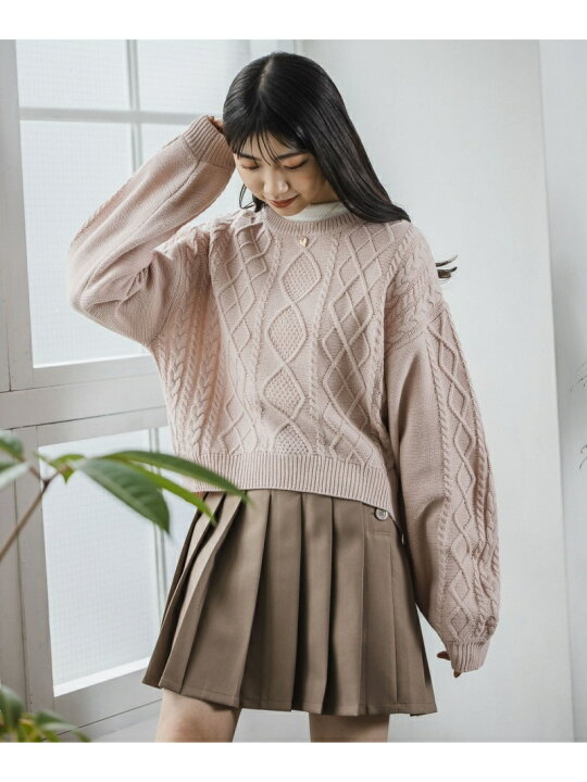 楽天市場】【SALE／50%OFF】(K)5GケーブルニットPOLS repipi armario  