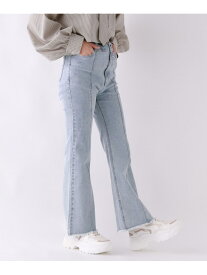 【SALE／50%OFF】【美脚デニム】スタイルアップフレアデニム repipi armario レピピアルマリオ パンツ ジーンズ・デニムパンツ ブラック【RBA_E】[Rakuten Fashion]