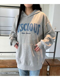 【SALE／50%OFF】ワッペンフーディミニワンピ-ス repipi armario レピピアルマリオ ワンピース・ドレス チュニック グレー ブラック【RBA_E】[Rakuten Fashion]