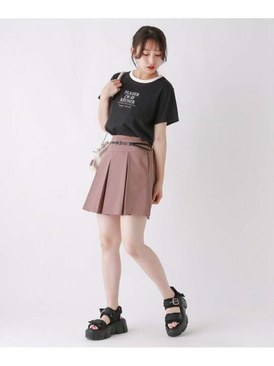 楽天市場】【SALE／50%OFF】TRワイドプリーツスカート repipi armario 