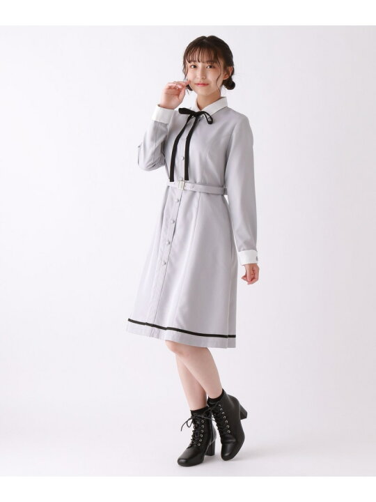 楽天市場】【SALE／40%OFF】【卒服2024】ウエストベルトワンピース  