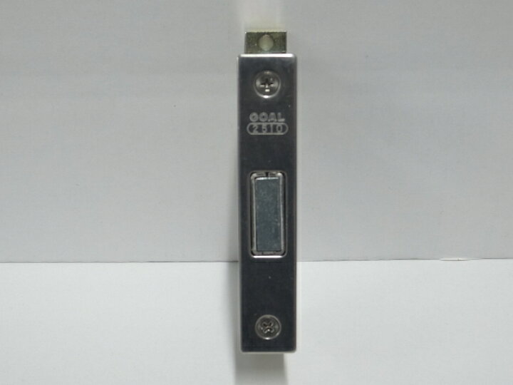 楽天市場】ゴールガラス戸錠P-2510-5用本体ケースのみバックセット25 