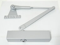 MIWA(ミワロック社)製ドアチェックドアクローザーM613PS-LS1　シルバー色パラレルタイプ　ストップ付☆☆…