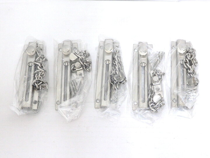 楽天市場】マンテンステン鉄扉用用心鎖ドアチェーン5個セット【1個 