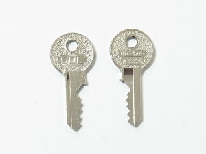 SOL(ソール)2500番南京錠50ミリ同一タイプ用純正子鍵のみ「A33224」番 (販売は1本売りとなります)☆☆ソール SOL☆2500 純正キー カギ 鍵☆ソール SOL☆☆