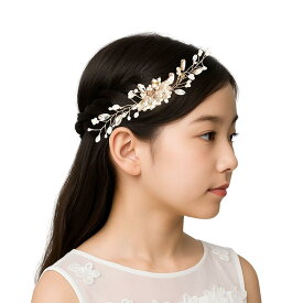 ヘアアクセサリー 子供 髪飾り 花 ヘアピン キッズ 女の子 発表会 結婚式 入学式 卒業式 おしゃれ 可愛い リボン・小花