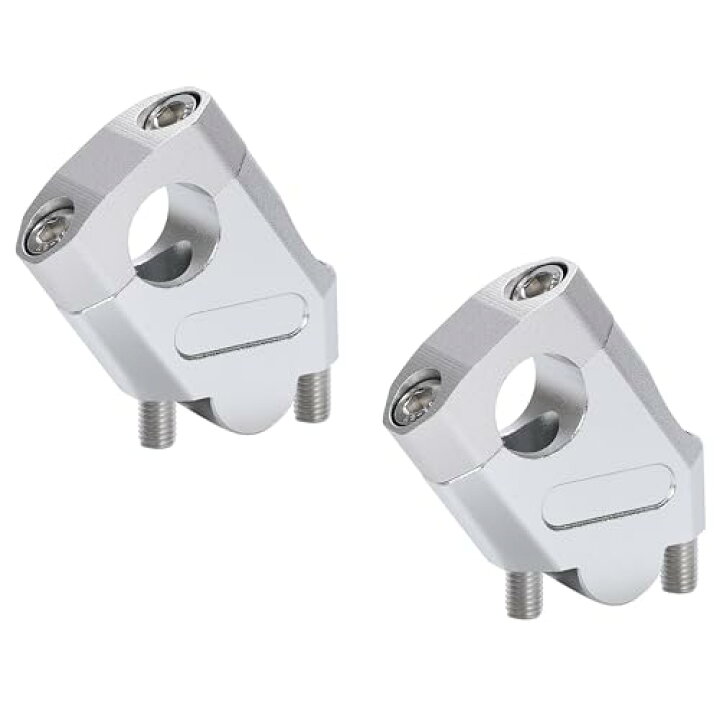 ハンドルバーライザークランプ 1ペア 7/8' 22mm オートバイハンドルバーライザーハンドルバークランプ移動マウントアダ ハンドルバーライザークランプ  オートバイのハンドルバーライザーとオフセットクランプ拡張ハンドルバーアダプターマウント F850GS ギルズツーリング ... 1 ペア 7/8 '22 ミリメートルオートバイハンドルバーライザーハンドルバークランプバック移動マウントアダプタオートバイ