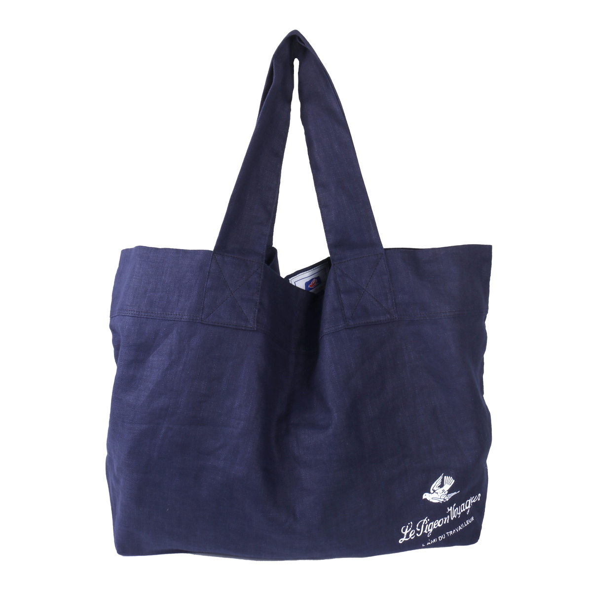 Le Pigeon Voyageur FRENCH LINEN TOTE TOTE BAG トートバッグ リネン ハンドメイド風 ナチュラル プリント  ヴィンテージ ライフスタイル | REPORT_SHOP　楽天市場店