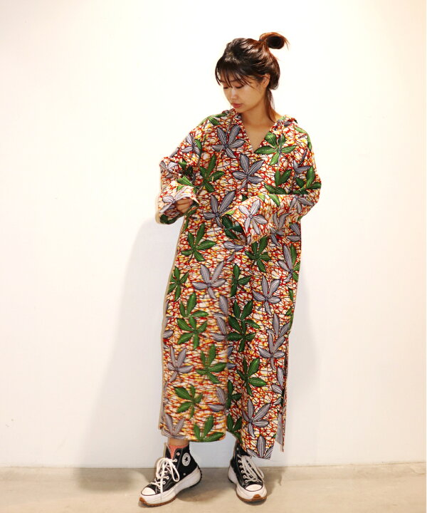 楽天市場】【SALE/30％OFF】moyan ecri カフタンフードワンピース 