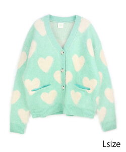 LOVEBOMB BRUSHED KINT CARDIGAN �n�[�g �j�b�g �J�[�f�B�K�� moyan ecri �������G�N�� MAD4-28U001 �A�t���J�� ���u�{��