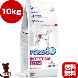 ◇フォルツァ10 インテスティナルアクティブ 10kg ▽b ペット フード ドッグ 犬 FORZA10 療法食 送料無料