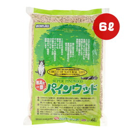 無臭が一番 パインウッド 6L アイランドトレードエンドインダストリーズ ▼a ペット グッズ 猫 キャット ネコ砂 トイレ