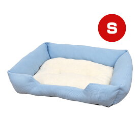 SMILE スクエアベッド メッシュブルー S エースプロダクツ ▼g ペット グッズ 犬　ドッグ 猫 キャット オールシーズン