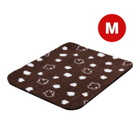 遠赤外線 炭パワー 超暖もこほわマット M PonPon！ ドギーマンハヤシ ▼a ペット グッズ 犬 ドッグ 猫 キャット あったか ぬくぬく 暖かい 温暖マット 秋冬