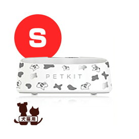 ■ダッドウェイ スケール・フィーディングボウル S カウプリント ▽b ペット グッズ 犬 ドッグ 猫 キャット 食器