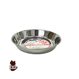 ステンレス製食器猫用皿型 ドギーマン▼a ペット キャット グッズ 食器