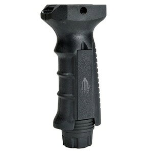 LEAPERS UTG tHAObv Ergonomic Ambidextrous Vertical Foregrip sJeBj[[Ή XCb`|Pbgt RB-FGRP168B [p[YUTG o[eBJObv [gXCb` 20mm 1913 C Ct