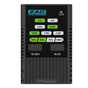 GFORCE �[�d�� �o�b�e���[�`���[�W���[ ZAC LIPO CHARGER ���|�o�b�e���[�Ή� ZAC240 �W�[�t�H�[�X LiPo�o�b�e���[�[�d �U�b�N���|�`���[�W���[ �o�b�e���[�[�d�� �d�r�[�d�� �A�L�������[�^�[�d�� 