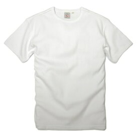 AVIREX Tシャツ 半袖 クルーネック ワッフル無地 デイリー [ ホワイト / Mサイズ ] アヴィレックス アビレックス 6143150 メンズTシャツ 半そで デザイン スポーツ ミリタリーTシャツ ミリタリーシャツ 半袖Tシャツ 軍服 戦闘服 BDU