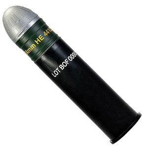 VFC ダミー弾頭 M3 MAAWS用 40mmガスグレネードカート対応 VF9J-MAG-M3-BK01 ベガスフォースカンパニー 対戦車砲 無反動砲 自衛隊 米軍 カールグスタフ エアソフトランチャー SOCOM ソーコム HE弾 ヒー