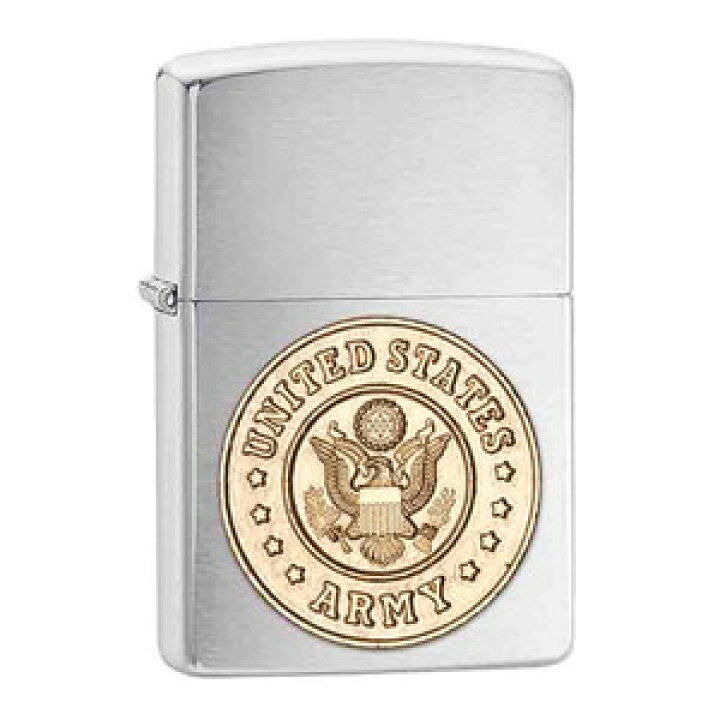 楽天市場】ZIPPO U.S.ARMY エンブレム クローム 280ARM ジッポー 