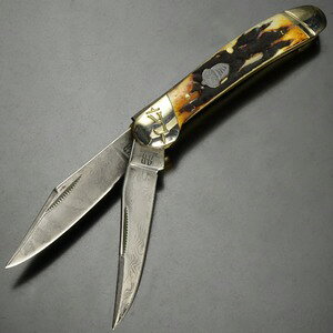 Rough Ryder ܂肽݃iCt Copperhead Cinnamon p RR2161 _uu[hiCt fAu[hiCt 2niCt XvOobN ol XbvWCg@\ ΂˃bN tH[