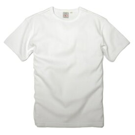 AVIREX Tシャツ 半袖 クルーネック ワッフル無地 デイリー [ ホワイト / Lサイズ ] アヴィレックス アビレックス 6143150 メンズTシャツ 半そで デザイン スポーツ ミリタリーTシャツ ミリタリーシャツ 半袖Tシャツ 軍服 戦闘服 BDU