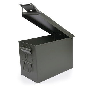�A���J�� FAT .50�L�����o�[ �X�`�[���� �e��P�[�X PA108 .50cal SAW 3kg �e�� �A�����J�� AMMO CAN �A�����{�b�N�X 200Round M249 Box �h���� �A���� �A������ �A���{�b�N�X �A�[���{�b�N�X �e��{�b�N�X