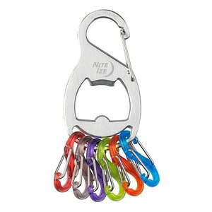 NITE IZE L[z_[ KEYRACK+ S-BINER L[bNEvX Sri6 𔲂t KRB2 [ Vo[ ] ubN NITE-IZE KRB0301 | L[Oz_[ L[O L[`F[ z_[ O `F