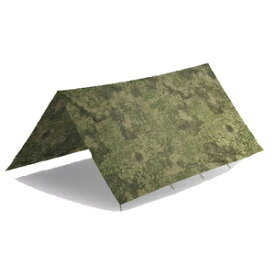 HELIKON-TEX ポリエステルタープ 収納袋付き リップストップ生地 PO-STP-PO [ ペンコットワイルドウッド ] ヘリコンテックス Bushcraft アウトドアタープ シェルター 小型テント