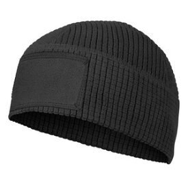 HELIKON-TEX ビーニー帽 RANGE グリッドフリース CZ-RBN-FG [ ブラック / Lサイズ ] ヘリコンテックス フリースキャップ ワッチキャップ ウォッチキャップ ニットキャップ ニット帽 メンズ ツバなし帽子 ビーニー スノーキャップ ロールキャップ 毛糸帽 防寒帽