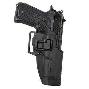 BLACKHAWK Serpa CQC�z���X�^�[ Beretta �x���b�^92/96/M9 [ �u���b�N / �E���� ] �u���b�N�z�[�N ���� 9296 410504OD-R | �V�F���p BHI �q�b�v�z���X�^�[ CQB�z���X�^�[ �ߐڊi�� ���e�X �x���g�z���X�^�[ LV2��