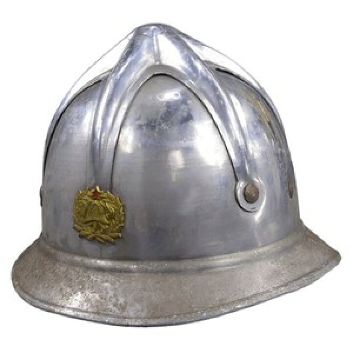 楽天市場】【中古】消防隊ヘルメット アルミ製 1940年代 セルビア放 