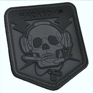 HAZARD4 �p�b�` OPERATOR SKULL 3D���o�[�x���N�� PAT-OPSK [ �u���b�N ] �~���^���[���b�y�� �~���^���[�p�b�` �A�b�v���P �X���[�u�o�b�W �X�J�� ���b�y�� �h�J �G���u����
