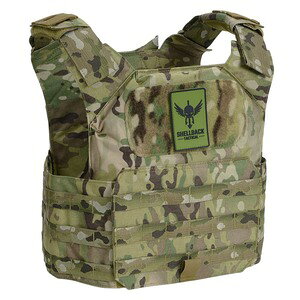 SHELLBACK TACTICAL �p�g���I�b�g �v���[�g�L�����A ���^�E�y�ʃ��f�� [ �}���`�J�� ] �V�F���o�b�N�^�N�e�B�J�� Patriot Plate Carrier �{�f�B�A�[�}�[ SBT TAG T.A.G. Assault Gear �v���L���� LE���� Low Vis �|��