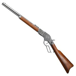 DENIX M73カービン 彫刻 ウィンチェスター 装飾銃 モデルガン 1253 G デニックス M1873 Mod.73 carb 古式銃 アンティーク銃 西洋銃 44-40口径 刻印 装飾用長銃 ライフル 火縄銃