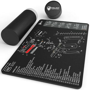 FALKO TACTICAL �N���[�j���O�}�b�g Glock Cleaning Mat �����e�i���X�}�b�g �t�@���R�^�N�e�B�J�� �O���b�N GEN5 �����e�i���X �I�[�o�[�z�[�� ���� �C�� �N���[�j���O �����e�}�b�g �S���}�b�g �S��