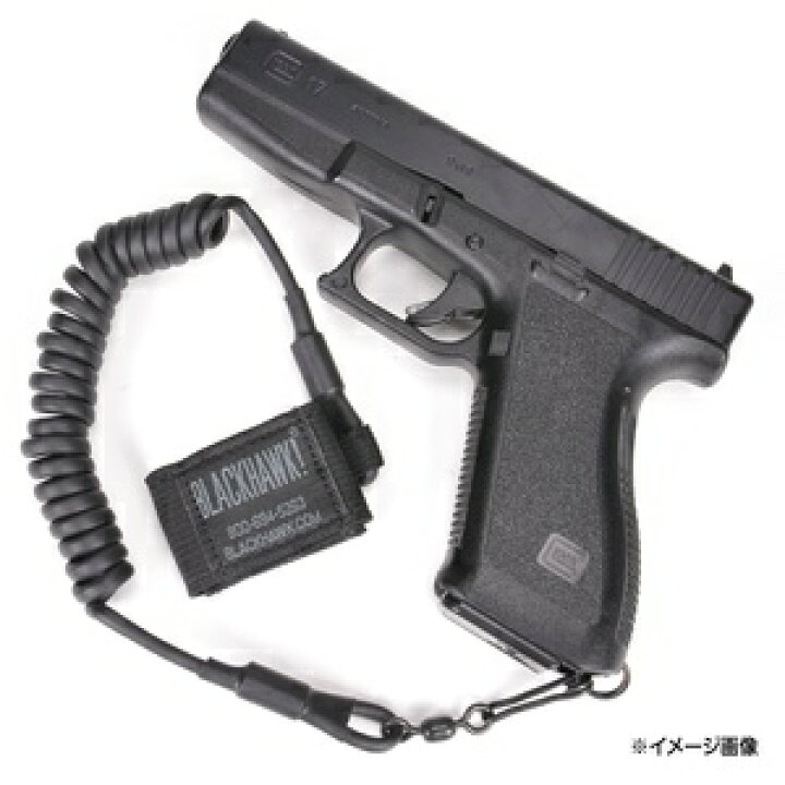 楽天市場】BLACKHAWK ランヤード 90TPL2BK スイベル 抹消 ハンドガン 