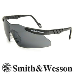 スミス&ウエッソン シューティンググラス ミニマグナム スモーク S&W | スミス&ウェッソン サングラス メンズ 紫外線カット UVカット グラサン クレー射撃 保護眼鏡 保護メガネ 曇り止め 射