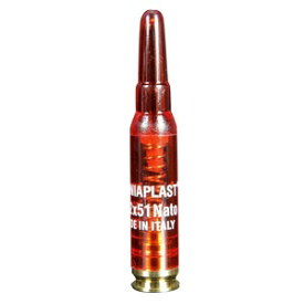 OMNIAPLAST 空撃ちケース 7.62×51 NATO弾 スナップキャップ 空撃ケース 空撃用 ダミーカート オムニアプラスト 7.62mm弾 H&K G3/G8/21用 PSG1狙撃銃用弾薬