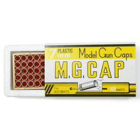 MGC/KSC モデルガン用キャップ火薬 M.G.CAP 7mm イエロー 100発入り 発火キャップ 発火火薬 モデルガン発火用火薬 イグニッションキャップ ファイアケミカル