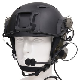 楽天市場】Z-Tactical タクティカルヘッドセット FASTヘルメット用