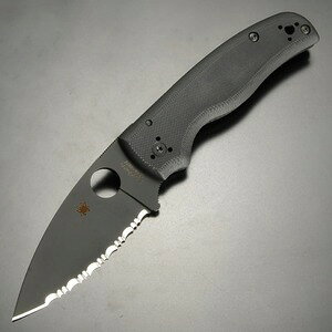 Spyderco ܂肽݃iCt Shaman RvbVbN gn C229GSBK XpC_R V[} tH[fBOiCt ܂݃iCt ܂ݎiCt ܂肽ݎiCt tH_[